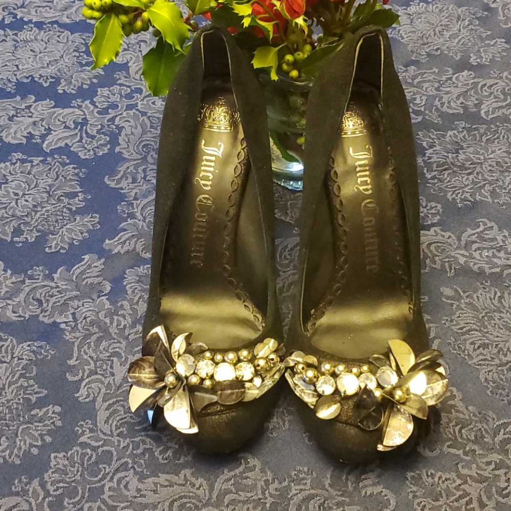 Unique Embellished Juicy Couture Heels